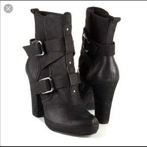 DKNYC Malina Buckle Booties